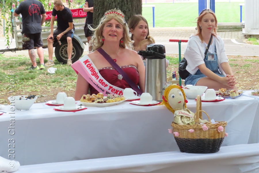 Beim Heimat- und Kinderfest in Kindelbrück 2023